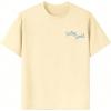 imageGirls Graphic Tees Short Sleeve Crewneck T Shirts Casual Summer Tops Cute Preppy ClothesApricot