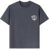 imageGirls Graphic Tees Short Sleeve Crewneck T Shirts Casual Summer Tops Cute Preppy ClothesDark Grey