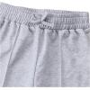 imageGirls Jogger Swearpants High Elastic Waist Pants Casual Baggy Wide Leg Sweatpants with PocketGrey