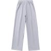 imageGirls Jogger Swearpants High Elastic Waist Pants Casual Baggy Wide Leg Sweatpants with PocketGrey