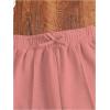imageGirls Jogger Swearpants High Elastic Waist Pants Casual Baggy Wide Leg Sweatpants with PocketLight Pink