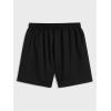 imageMens Floral Graphic Shorts Drawstring Waist Wide Leg Loose Summer Casual Track Shorts VintageBlack and Red
