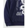 imageMens Hoodies Graphic Print Long Sleeve Drawstring Pullover Sweatshirt with Pocket TrendyRoyal Blue