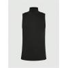 imageMens Mock Turtleneck Tank Tops Ribbed Knit Slim Fit Sleeveless Shirts Casual Basic Tee ShirtsBlack