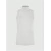 imageMens Mock Turtleneck Tank Tops Ribbed Knit Slim Fit Sleeveless Shirts Casual Basic Tee ShirtsWhite