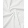imageMens Ribbed Knit Notched V Neck Tees Casual Short Sleeve T Shirt Summer Basic TopsWhite