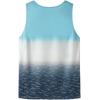 imageMens Tank Tops Summer Colorblock Scoop Neck Casual Sleeveless Shirts Gym Muscle Beach Tank TopsBlue