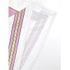 imageMens Y2K Mesh Jersey Shirts V Neck Half Sleeve Number Graphic Tees Color Block Sport T ShirtPink