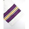 imageMens Y2K Mesh Jersey Shirts V Neck Half Sleeve Number Graphic Tees Color Block Sport T ShirtPurple White