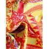 imageWomens 2 Piece Floral Tropical Print Bikini Set Boho Triangle Bathing Suit Tie Backless Swimsuit SetsOrange Patterned