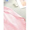 imageWomens 2 Piece Pajama Set Stripe Short Sleeve Crewneck Crop Lounge Shorts Set Soft SleepwearLight Pink