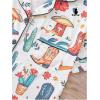 imageWomens Bow Pajamas Sets Short Sleeve Button Down Pajamas Y2k Preppy Cute PJ Set SleepwearWhite