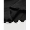 imageWomens Drawstring Bow Side Mini Skirts Tiered Layer Ruffle Elastic Waist Y2K Coquette Short SkirtsBlack