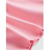 imageWomens Drawstring Bow Side Mini Skirts Tiered Layer Ruffle Elastic Waist Y2K Coquette Short SkirtsCoral Pink