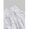 imageWomens Drawstring Bow Side Mini Skirts Tiered Layer Ruffle Elastic Waist Y2K Coquette Short SkirtsWhite