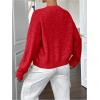 imageWomens Knit Cardigans Long Sleeve Button Dwon Lightweight Cardigan Sweaters Trendy Fall OutfitsRed