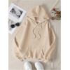 imageWomens Letter Print Hoodies Oversized Sweatshirt Long Sleeve Tops Pullover Pocketed Streetwear Women OutfitsApricot
