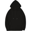 imageWomens Letter Print Hoodies Oversized Sweatshirt Long Sleeve Tops Pullover Pocketed Streetwear Women OutfitsBlack