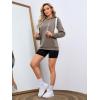 imageWomens Letter Print Hoodies Oversized Sweatshirt Long Sleeve Tops Pullover Pocketed Streetwear Women OutfitsGrey
