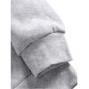 imageWomens Letter Print Hoodies Oversized Sweatshirt Long Sleeve Tops Pullover Pocketed Streetwear Women OutfitsLight Grey
