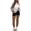 imageWomens Off The Shoulder Sweatshirt Long Sleeve Drop Shoulder Oversized Pullover Tops Fall OutfitsLight Grey