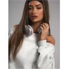 imageWomens Off The Shoulder Sweatshirt Long Sleeve Drop Shoulder Oversized Pullover Tops Fall OutfitsLight Grey