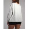 imageWomens Off The Shoulder Sweatshirt Long Sleeve Drop Shoulder Oversized Pullover Tops Fall OutfitsLight Grey