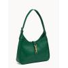 imageWomens PU Leather Clasp Shoulder Bag Adjustable Strap Vintage Hobo Handbags PurseGreen