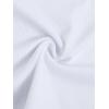 imageWomens Sleeveless Ribbed Knit Tank Top Graphic Print Crew Neck Tee Shirt Casual Slim Fit Crop TopsTree White