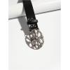 imageWomens Vintage Floral Embossed Leather Belt Cowgirl Western Buckle Waist BeltsBlack
