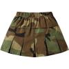 imageGirls Flared Camo Pleated Skirt Elastic High Waist A Line Streetwear Jersey Mini Skirts for GirlsArmy Green