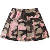 imageGirls Flared Camo Pleated Skirt Elastic High Waist A Line Streetwear Jersey Mini Skirts for GirlsPink and Green