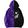 Purple and Black