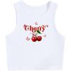 White Red Cherry