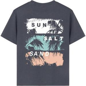 imageGirls Graphic Tees Short Sleeve Crewneck T Shirts Casual Summer Tops Cute Preppy ClothesDark Grey