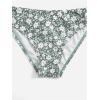 imageGirls 2 Piece Floral Ruffle Swimsuit Set Crisscross Back Bathing Suit Cute SwimwearGreen