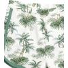 imageGirls 3 Piece Swimsuits Tropical Wireless Sleeveless Cute Bikini Bathing Suit with Beach ShortsGreen