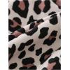 imageGirls One Piece Swimsuit Leopard Print Spaghetti Strap Ruffle Bathing Suit BeachwearMulticolor