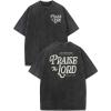 imageMens Graphic Letter Print Vintage Tees Baggy Drop Shoulder Crew Neck Short Sleeve Streetwear T ShirtsLetter Black