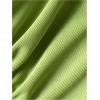 imageWomens 2 Piece High Cut Swimsuit Halter Triangle Ruched Bikini Sets Vacation Bathing SuitLight Green