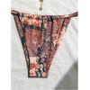 imageWomens 2 Pieces Underwear Set Floral Halter Triangle Swimsuit Graphic Bikini Set Boho BeachwearMulticolor