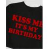 imageWomens Cherry Leopard T Shirts Crew Neck Short Sleeve Graphic Tees Slim Fit Crop TopsBlack and Red