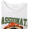 imageWomens Cherry Leopard T Shirts Crew Neck Short Sleeve Graphic Tees Slim Fit Crop TopsWhite With Graphic
