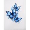 imageWomens Cherry Leopard T Shirts Crew Neck Short Sleeve Graphic Tees Slim Fit Crop TopsWhite and Blue