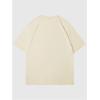 imageWomens Floral Letter Print T Shirt Crew Neck Short Sleeve Drop Shoulder Loose Tee TopsAnimal Beige
