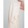 imageWomens Wide Leg Ribbed Knit Pants Drawstring Waist Low Rise Casual Long TrousersApricot