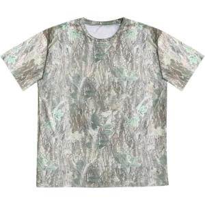 imageWomens Camo Shirt Maple Leaf Print Short Sleeve Crew Neck TShirts Summer Tee TopsGreen