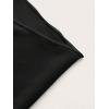 imageWomens Ruched Knot Mesh Beach Skirts Wrap Bathing Suit Cover Up Swim SarongBlack