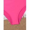 imageGirls 2 Piece Smocked Bikini Sets Summer Preppy Cute Swimsuits Ruffle Straps Bathing SuitHot Pink
