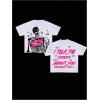 imageGirls Skull Graphic Tees Short Sleeve Crew Neck Vintage T Shirt Casual Y2K StreetwearWhite
